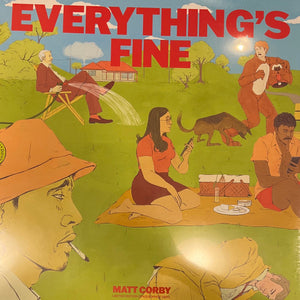 MATT CORBY | EVERYTHINGS FINE (WHITE EDITION) (VINYL)