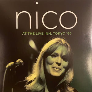 NICO | AT THE LIVE INN TOKYO 86 (CLEAR GREEN EDITION) (VINYL)