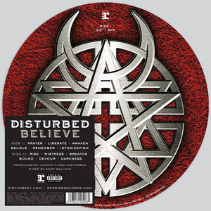 DISTURBED | BELIEVE PICTURE DISC VINYL