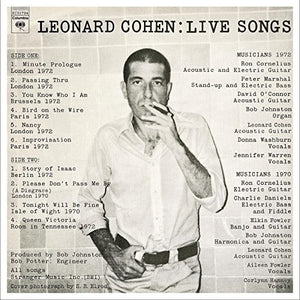 LEONARD COHEN | LEONARD COHEN: LIVE SONGS