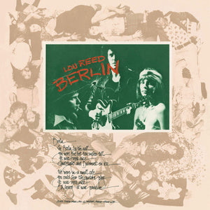 LOU REED | BERLIN VINYL