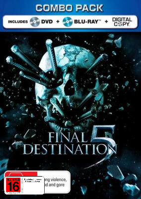 MOVIE BLUHOR | FINAL DESTINATION 5 - COMBO PACK (BLU - RAY / DVD / DIGITAL COPY)