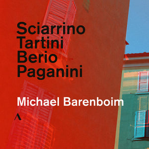 | SCIARRINO / TARTINI / BERIO / PAGANINI