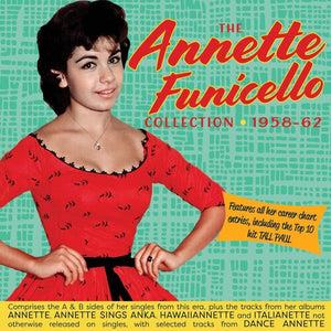 ANNETTE FUNICELLO | SINGLES & ALBUMS COLLECTION 1958-62