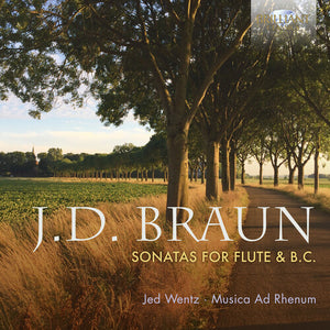 MUSICA AD RHENUM  WENTZ | SONATAS FOR FLUTE & B.C.