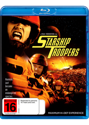 MOVIE BLUSC | STARSHIP TROOPERS (BLU - RAY)