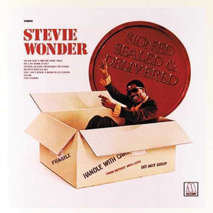 STEVIE WONDER | SIGNED SEALED & DELIVERED
