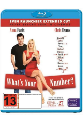 MOVIE BLUCOM | WHATS YOUR NUMBER (BLU - RAY)