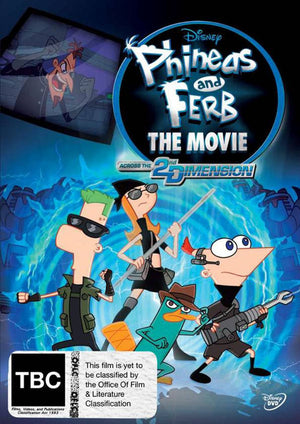 MOVIE FAM | PHINEAS AND FERB THE MOVIE ACROSS THE SECOND DIMENSION