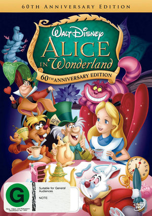 MOVIE FA | ALICE IN WONDERLAND (1951 DISNEY 60TH ANNIVERSARY EDITION)