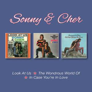SONNY & CHER | LOOK AT US / WONDROUS WORLD OF / IN CASE YOU'RE IN