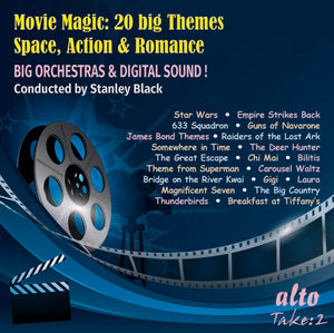 LONDON SYMPHONY & STANLEY BLACK ORCHESTRA | MOVIE MAGIC: 20 BIG THEMES SPACE ACTION & ROMANCE