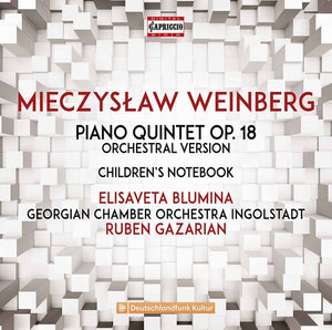 BLUMINA  GEORGIAN CHAMBER ORCHESTRA INGOLSTADT  GAZARIAN | PIANO QUINTET 18