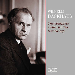 BACKHAUS  ZAUN  BERLIN STATE OPERA ORCHESTRA | COMPLETE 1940S STUDIO RECORDING