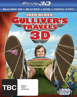 MOVIE BLUFA | GULLIVERS TRAVELS (2010) (3DBLU - RAY/BLU - RAY/DVD/DIGITAL COPY (3DVD)