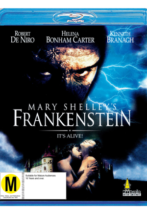 MOVIE BLUHOR | MARY SHELLEYS FRANKENSTEIN (BLU - RAY)