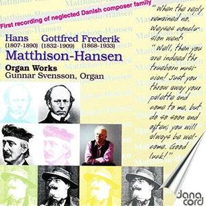 GUNNAR SVENSSON | ORGAN MUSIC BY MATHHAIS-HANSEN