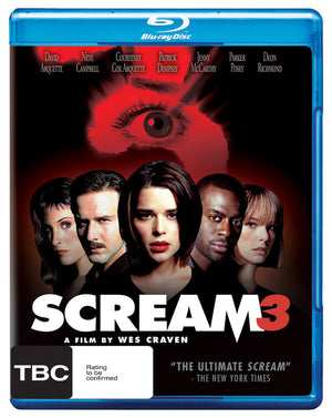 SCREAM 3 (BLU - RAY)