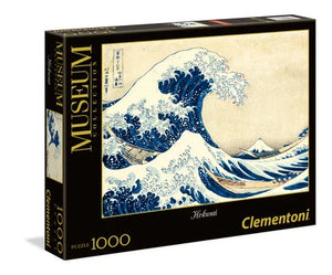HOKUSAI WAVE 1000PCS PUZZLE MUSEUM CLEMENTONI