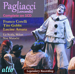 FRANCO CORELLI^TITO GOBBI^LUCINE AMARA^LOVRO VON MATACIC^LA SCALA MILAN | LEONCAVALLO: PAGLIACCI / CANIO (TENOR)