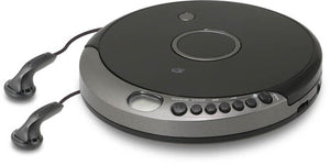 CD PLAYER WALKMAN GPX BLUETOOTH WIRELESS PERSONAL CD PLAYER -(BLACK/SILVER)  PCB319B