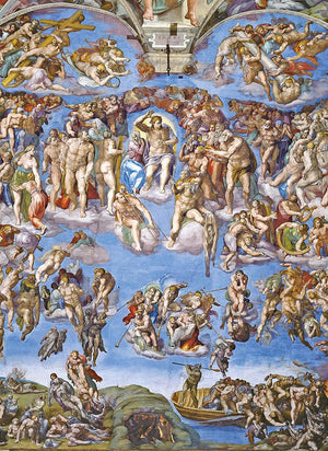 MICHELANGELO UNIVERSAL JUDGEMENT 1000PCS JIGSAW PUZZLE MUSEUM