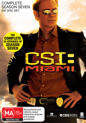CSI MIAMI | CSI MIAMI SEASON 7 (6DVD SET)