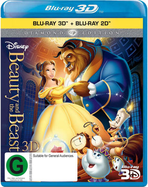 MOVIE BLUFAM | BEAUTY AND THE BEAST - DIAMOND EDITION 3D (3BLU - RAY)