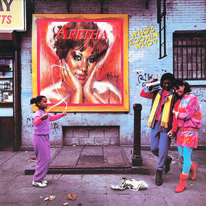 ARETHA FRANKLIN | WHOS ZOOMIN WHO - US PRESSING - CUT CORNER