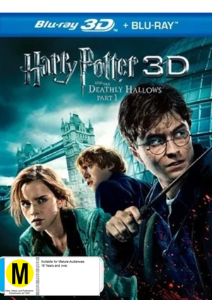 MOVIE BLUFAM | HARRY POTTER AND THE DEATHLY HALLOWS PART ONE (3BLU-RAY)