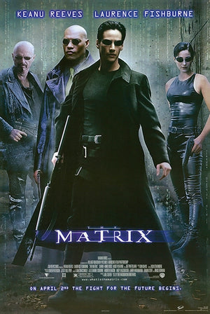 MATRIX RETRO MOVIE POSTER  59.5x84cm 301