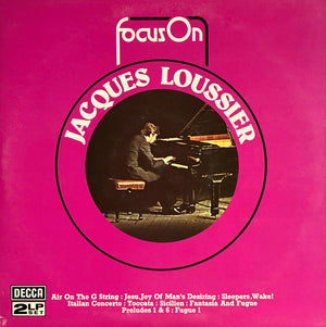 JACQUES LOUSSIER | FOCUS ON  - UK (2LP)