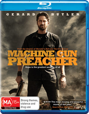 MOVIE BLUDR | MACHINE GUN PREACHER (BLU - RAY)
