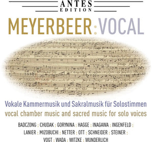 MEYERBEER | VOCAL WORKS