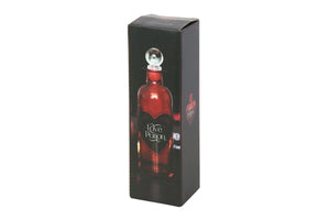 LOVE POTION RED GLASS DECORATIVE BOTTLE