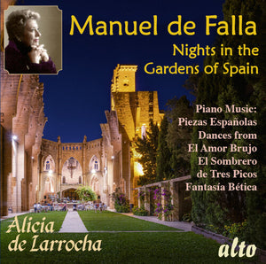 ALICIA DE LARROCHA^ORQUESTA DE CONCIERTOS MADRID^JESUS ARAMBARRI | FALLA: NIGHTS IN THE GARDENS OF SPAIN & PIANO