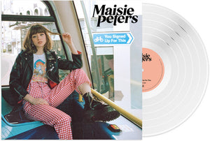 MAISIE PETERS | YOU SIGNED UP FOR THIS (WHITE EDITION) (VINYL)