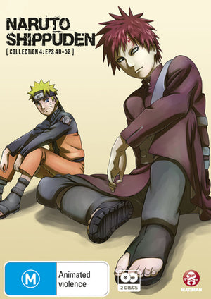 NARUTO SHIPPUDEN - COLLECTION 4 EPISODES 40 - 52 (2DVD)