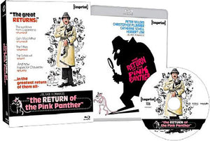 RETURN OF THE PINK PANTHER (BLU - RAY DVD)