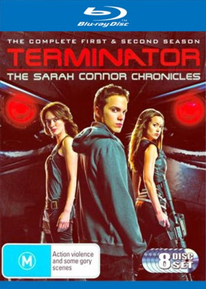 TERMINATOR - SARAH CONNOR CHRONICLES | TERMINATOR SARAH CONNOR CHRONICLES SEASON 1 AND 2 (8BLURAY)