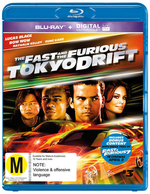 MOVIE BRAC | FAST AND THE FURIOUS TOKYO DRIFT (BLURAY / DIGITAL)