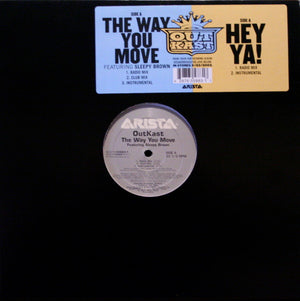 OUTKAST | HEY YA / WAY YOU MOVE 12 - US PROMO - GENERIC SKEEVE