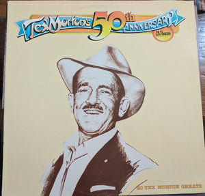 TEX MORTON | 50TH ANNIVERSARY ALBUM - STICKER DAMAGE ON COVER - WRITING ON BACK