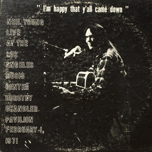 NEIL YOUNG | DOROTHY CHANDLER PAVILION 1971