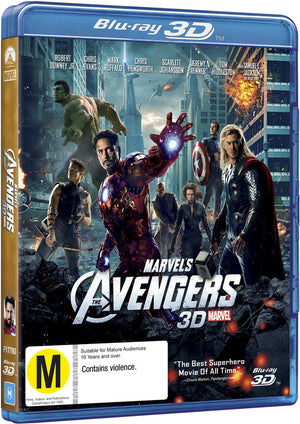 MOVIE BLUAC | AVENGERS (2012) 3D (BLU - RAY)
