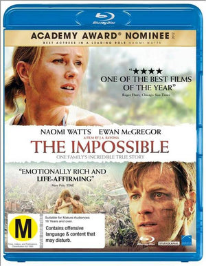 MOVIE BLUDR | IMPOSSIBLE (BLU - RAY)