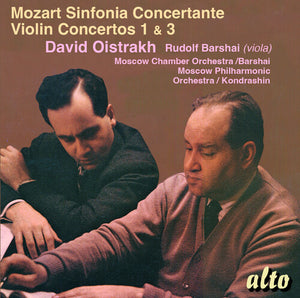 DAVID OISTRAKH | MOZART: SINFONIA CONCERTANTE K. 364 VIOLIN CONS 1