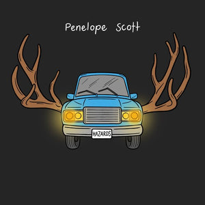 PENELOPE SCOTT | HAZARDS (WHITE AND BLACK EDITION) (VINYL)