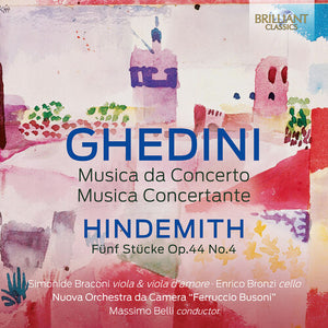 SIMONIDE BRACONI^NUOVA ORCHESTRA DA CAMERA FERRUCCIO BUSONI"^ENRICO BRONZI" | MUSICA DA CONCERTO