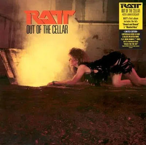 RATT | OUT OF THE CELLAR (40TH ANNIVERSARY RED AND BLACK 2LP EDITION) (LENTICULAR COVER ART) (VINYL)